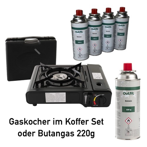 Gaskocher koffer set - gaskocher, im