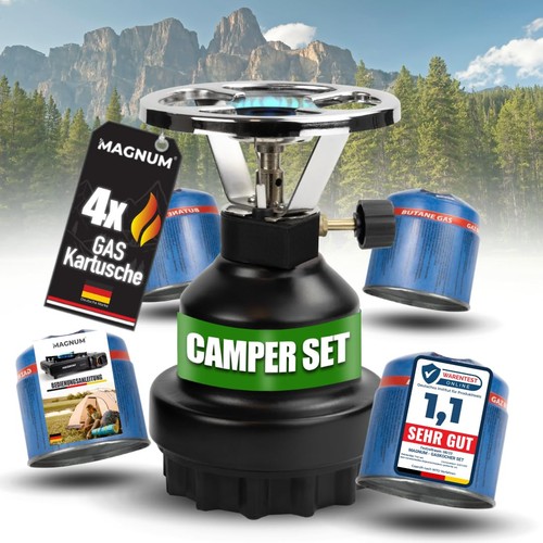 Campingkocher gaskocher inkl - gaskocher, [inkl