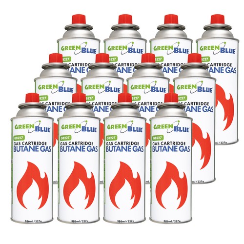 12x gaskartusche butan camping - butan,